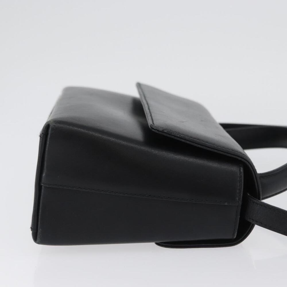 Salvatore Ferragamo Leather Handbag Black - Picture 11 of 16